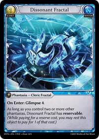 Dissonant Fractal - Abyssal Heaven - Grand Archive TCG card