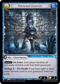Drowned Exorcist - Abyssal Heaven - Grand Archive TCG card