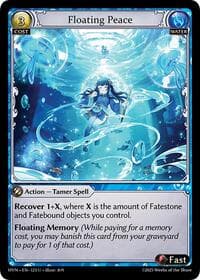 Floating Peace - Abyssal Heaven - Grand Archive TCG card