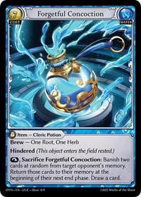 Forgetful Concoction - Abyssal Heaven - Grand Archive TCG card