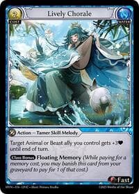 Lively Chorale - Abyssal Heaven - Grand Archive TCG card