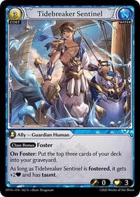 Tidebreaker Sentinel - Abyssal Heaven - Grand Archive TCG card