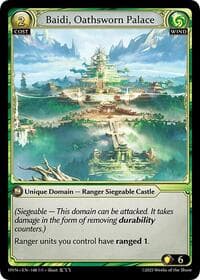Baidi, Oathsworn Palace - Abyssal Heaven - Grand Archive TCG card