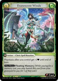 Evanescent Winds - Abyssal Heaven - Grand Archive TCG card