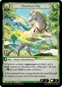 Fleetfoot Filly - Abyssal Heaven - Grand Archive TCG card