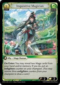 Inquisitive Magician - Abyssal Heaven - Grand Archive TCG card