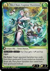 Ma Chao, Lupine Huntress - Abyssal Heaven - Grand Archive TCG card