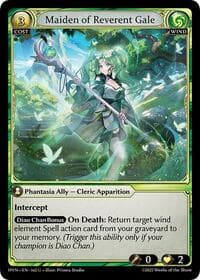 Maiden of Reverent Gale - Abyssal Heaven - Grand Archive TCG card