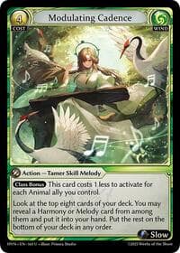 Modulating Cadence - Abyssal Heaven - Grand Archive TCG card