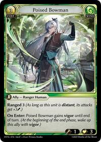 Poised Bowman - Abyssal Heaven - Grand Archive TCG card
