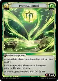 Primeval Ritual - Abyssal Heaven - Grand Archive TCG card