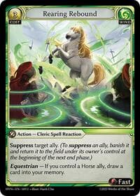 Rearing Rebound - Abyssal Heaven - Grand Archive TCG card