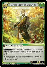 Sword Saint of Eveswind - Abyssal Heaven - Grand Archive TCG card