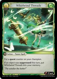 Whirlwind Threads - Abyssal Heaven - Grand Archive TCG card