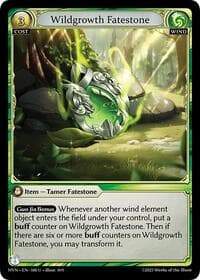 Wildgrowth Fatestone // Elder Mandrill - Abyssal Heaven - Grand Archive TCG card