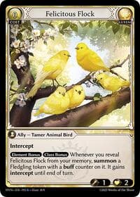 Felicitous Flock - Abyssal Heaven - Grand Archive TCG card