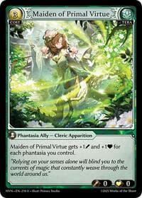Maiden of Primal Virtue - Abyssal Heaven - Grand Archive TCG card