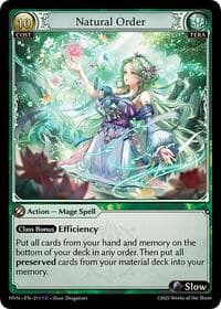 Natural Order - Abyssal Heaven - Grand Archive TCG card