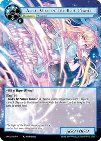 Alice, Girl of the Blue Planet - Masterpiece Collection 02 "Fates Reunited!" - Force of Will card