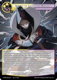 Apathy of Light and Darkness - Masterpiece Collection 02 "Fates Reunited!" - Force of Will card