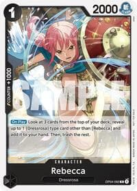 Rebecca (Tournament Pack 2025 Vol. 2) - One Piece Promotion Cards - One Piece Card Game card