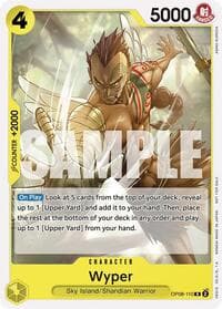 Wyper (Tournament Pack 2025 Vol. 2) - One Piece Promotion Cards - One Piece Card Game card