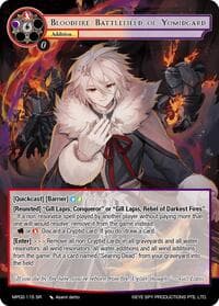 Bloodfire Battlefield of Yomidgard - Masterpiece Collection 02 "Fates Reunited!" - Force of Will card