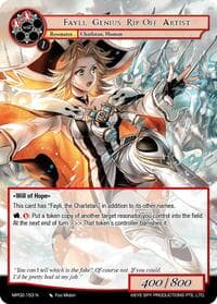 Fayli, Genius Rip-Off Artist - Masterpiece Collection 02 "Fates Reunited!" - Force of Will card