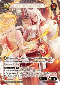 Da Qiao, Cinderbinder (CSR) - Abyssal Heaven - Grand Archive TCG card