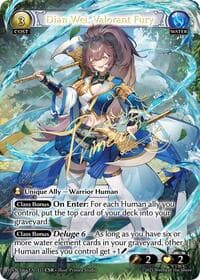 Dian Wei, Valorant Fury (CSR) - Abyssal Heaven - Grand Archive TCG card