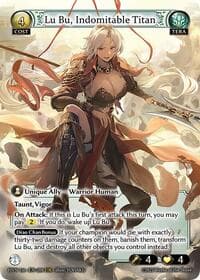 Lu Bu, Indomitable Titan // Lu Bu, Wrath Incarnate - Abyssal Heaven - Grand Archive TCG card