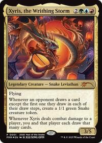 Xyris, the Writhing Storm (Year of the Snake 2025) - Standard Showdown Promos - Magic: The Gathering card