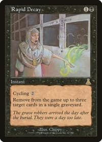 Rapid Decay - Urza's Destiny - Magic: The Gathering card