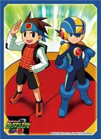 Broccoli Character Sleeve: Megaman Battle Network  - Lan and Megaman Revival (65 pack) - Broccoli Imported Card Sleeves - Card Sleeves card