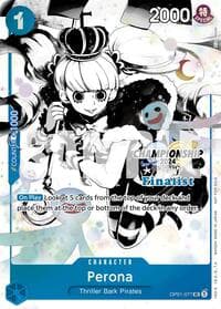 Perona (Championship 2024 Finalist Card Set Vol. 2) - One Piece Promotion Cards - One Piece Card Game card