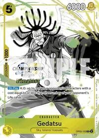 Gedatsu (Championship 2024 Finalist Card Set Vol. 2) - One Piece Promotion Cards - One Piece Card Game card