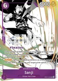 Sanji (Championship 2024 Finalist Card Set Vol. 2) - One Piece Promotion Cards - One Piece Card Game card