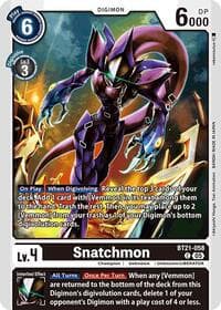 Snatchmon - World Convergence - Digimon Card Game card