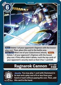 Ragnarok Cannon - World Convergence - Digimon Card Game card