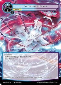 Valentina's Reach - Masterpiece Collection 02 "Fates Reunited!" - Force of Will card