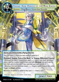 Yakami, Hare Princess of the Wind Kimono - Masterpiece Collection 02 "Fates Reunited!" - Force of Will card