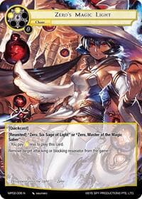 Zero's Magic Light - Masterpiece Collection 02 "Fates Reunited!" - Force of Will card