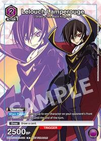 Lelouch Lamperouge (016) - Union Arena Promotion Cards - Union Arena card