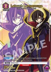 Lelouch Lamperouge (016) (Gold) - Union Arena Promotion Cards - Union Arena card