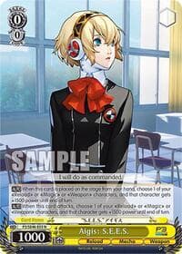 Aigis: S.E.E.S. - Persona 3 Reload Premium Booster - Weiss Schwarz card