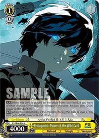 Protagonist: Power of the Wild Card - Persona 3 Reload Premium Booster - Weiss Schwarz card