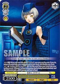 Elizabeth: Requester of Miscellany (PER) - Persona 3 Reload Premium Booster - Weiss Schwarz card