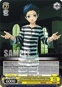 Pharos: Mysterious Boy - Persona 3 Reload Premium Booster - Weiss Schwarz card