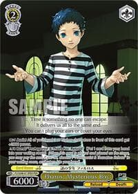 Pharos: Mysterious Boy (PER) - Persona 3 Reload Premium Booster - Weiss Schwarz card