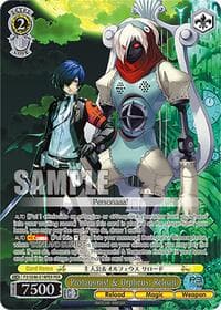 Protagonist & Orpheus: Reload (PER) - Persona 3 Reload Premium Booster - Weiss Schwarz card